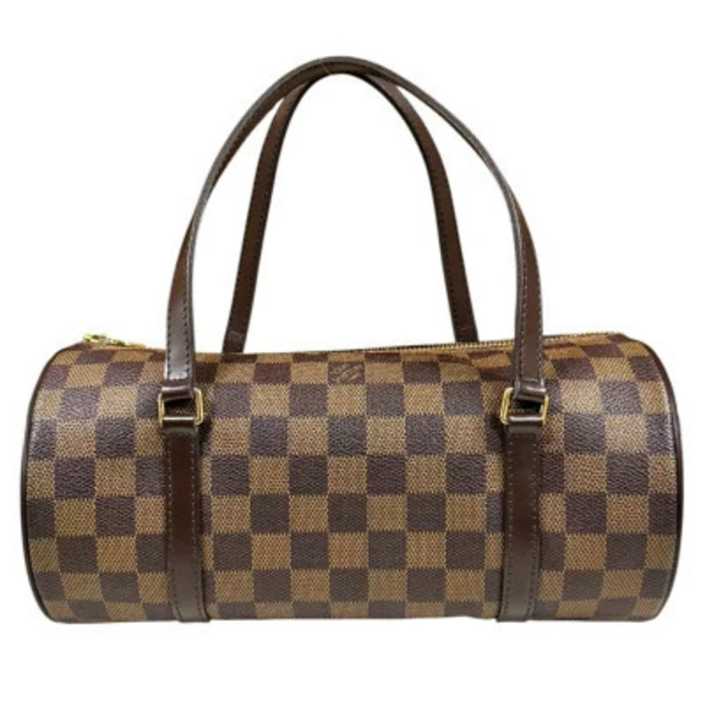 Louis Vuitton Papillon Damier Handbag Canvas Brown